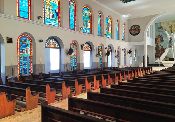 Climatizador em Igreja