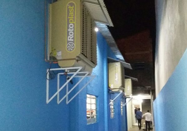 Climatizador em Igreja