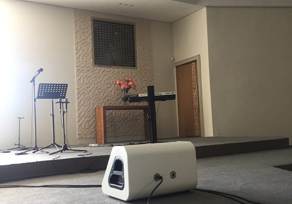 Climatizador em Igreja