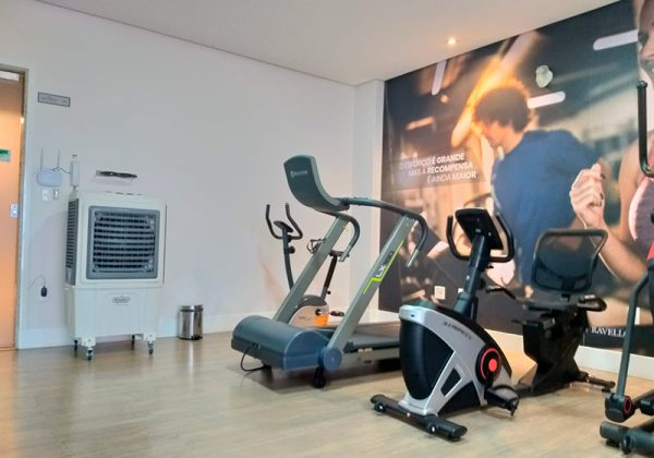 Climatizador Portátil em Academia