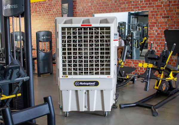 Climatizador Portátil em Academia