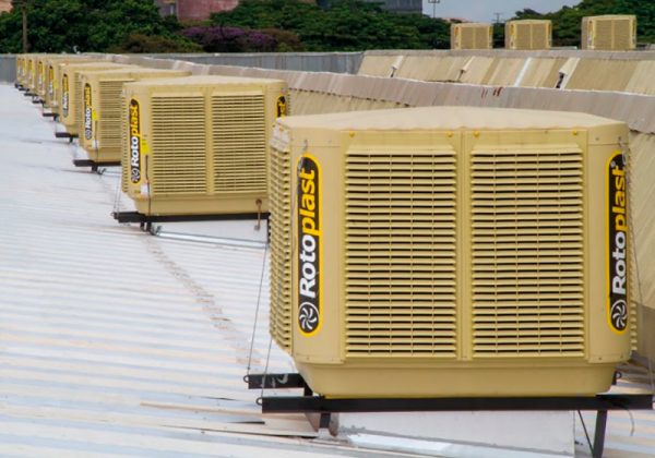 Climatizador de Teto em Indústria