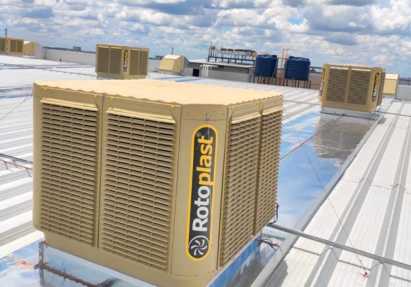 Climatizador de Teto em Supermercado